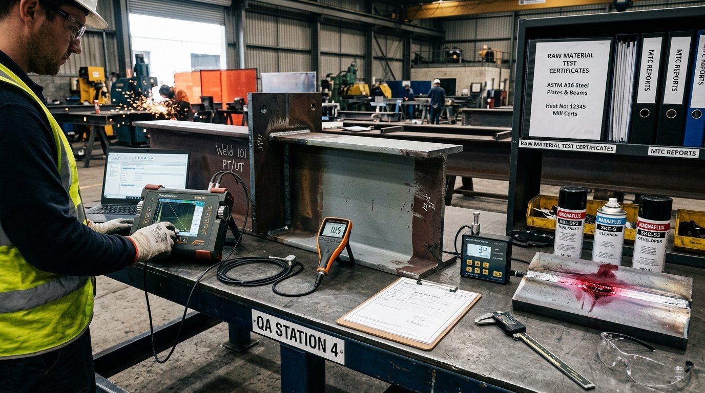 Aginyx Quality Testing Equipment Station